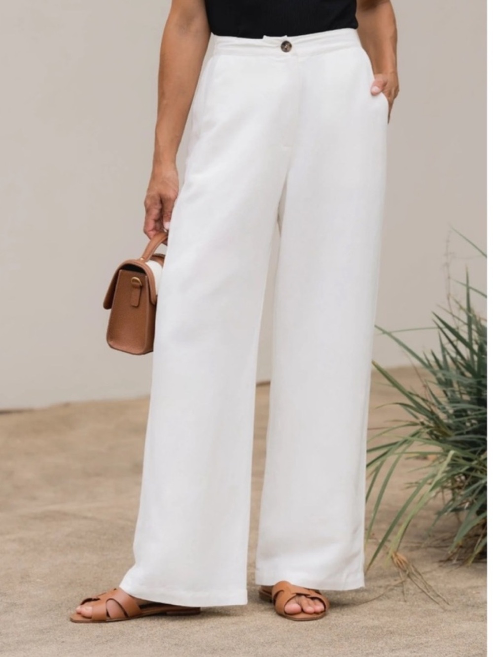 Maye Estella Linen Pants NWOT